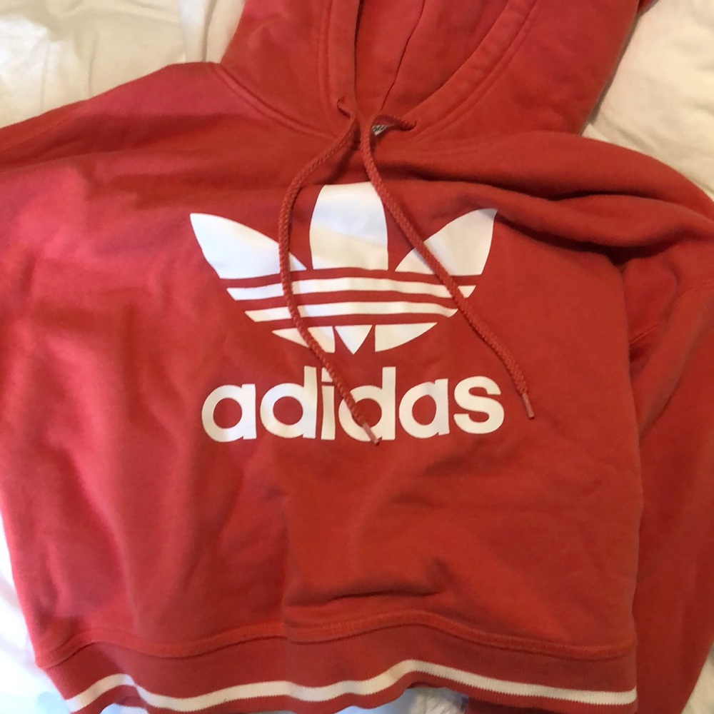 Adidas Cropped Hoodie